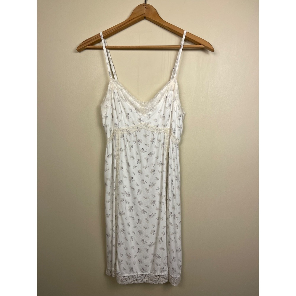 Y2K Abercrombie & Fitch Women's L Sleeveless Fairy Boho Western Floral Dress
